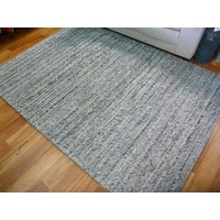 Hand-knotted New Zealand Wool Svend Silver Grey Area Floor Rug