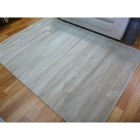 Contemporary Vogue Lush Pile Low Sheen Beige Plain Floor Area Rugs