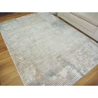 Aurora Pastel Lines Grey Pink Multi Modern Design Soft High Quality Floor Area Rugs