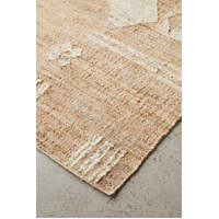 Arahas Flat-Woven Jute Abel Natural Floor Area Rugs - Online