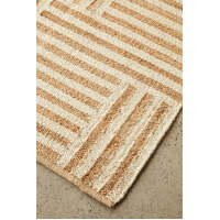 Arahas Flat-Woven Jute Arman Natural Floor Area Rugs - Online