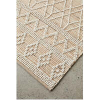 Arahas Flat-Woven Jute Xavier Natural Floor Area Rugs - Online