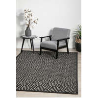 York Alice Black & Gold Floor Area Rugs and Runner - Online