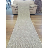 Clearance Hall Runners Flatweave Dahab Sand Rubber Backed