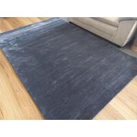 High Quality Modern Plain Super Soft Feel Blue Grey Izmir Plush Pile Floor Area Rugs