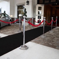 Hire of Black Carpet 1.2m x 6, 8, 10 or 12m Long for Weddings or Events