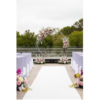 Hire of Ivory Carpet 1.2m x 6, 8, 10 or 12m Long for Weddings or Events