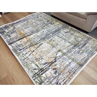 Rome Cream Green 14mm Thick Modern Design Floor Area Rugs