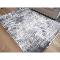 Rome Light Grey Medium Grey 14mm Thick Modern Design Floor Area Rugs