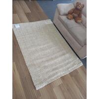 Natural Fiber Wool & Jute 11mm Thick Flat-weave Artisan Beach Floor Rug