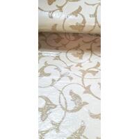 Event Wedding Riviera Cream Gold Shimmer Carpet Runner 100cm x 20m Roll Bulk Order