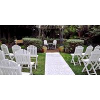 Event Wedding Riviera White & Silver Shimmer Carpet Runner 100cm x 20m Roll Bulk Order