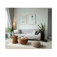 Super Soft Feel Fibers Cream Greek Key Delight 9mm Thick Floor Area Rugs