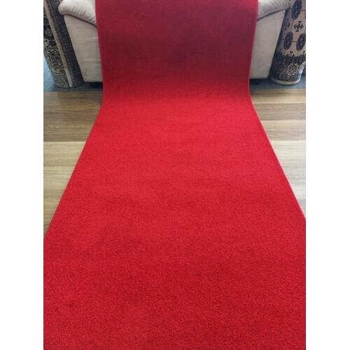 Red Wedding Event Carpet Runner by the Meter 100, 115, 120 or 135cm Wide  Washable Classic City